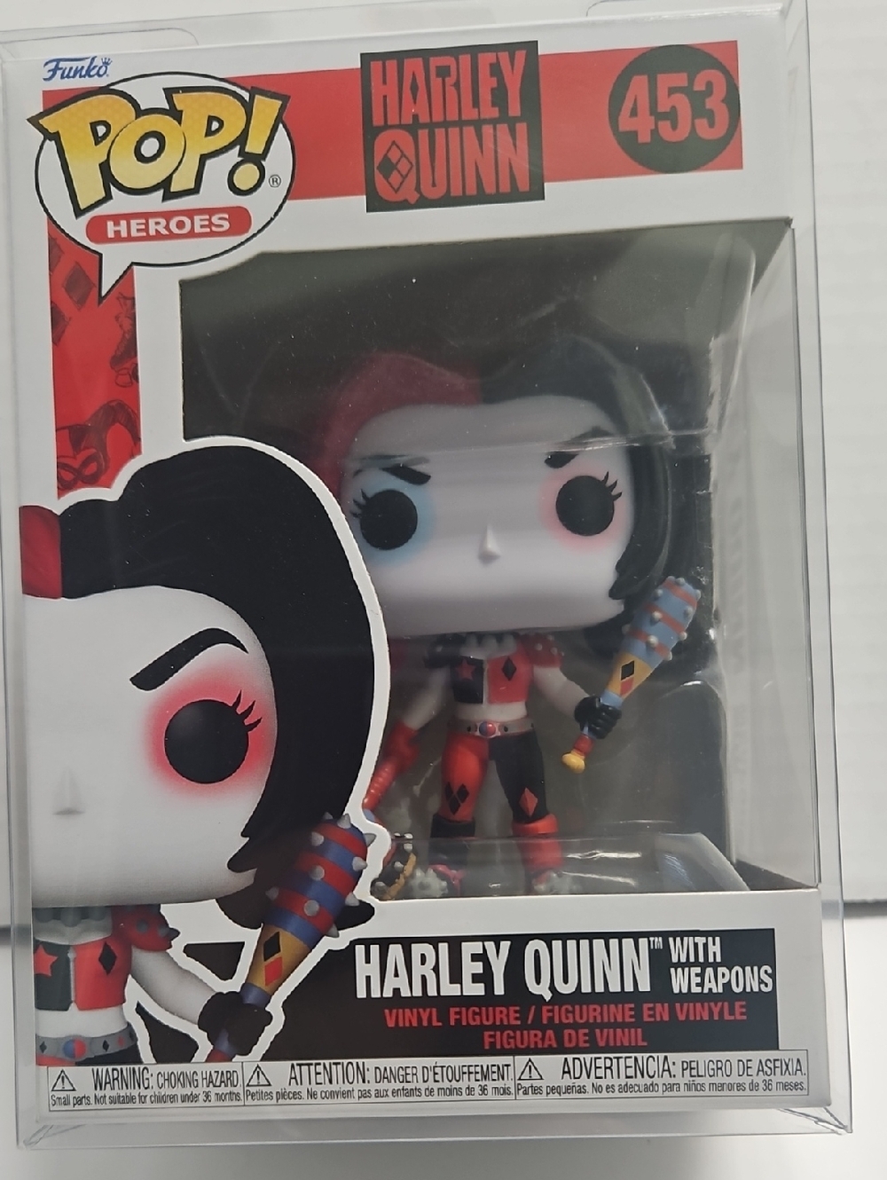 Funko Harley Quinn Pop! Vinyl - Red, Black & White